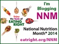 I'm Blogging National Nutrition Month